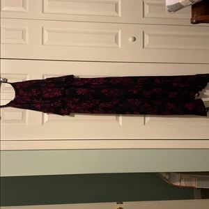 Purple flower torrid dress